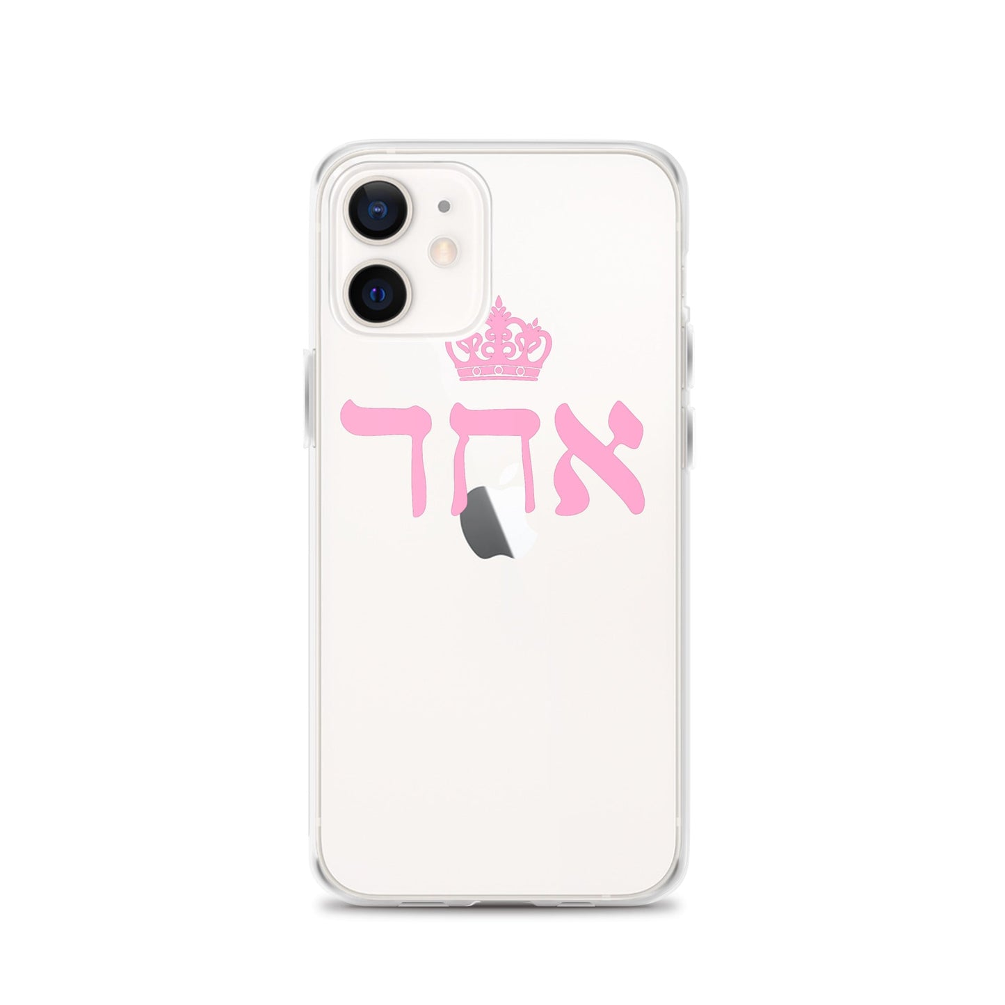 ECHAD with Crown, PINK, Clear Case for iPhone®