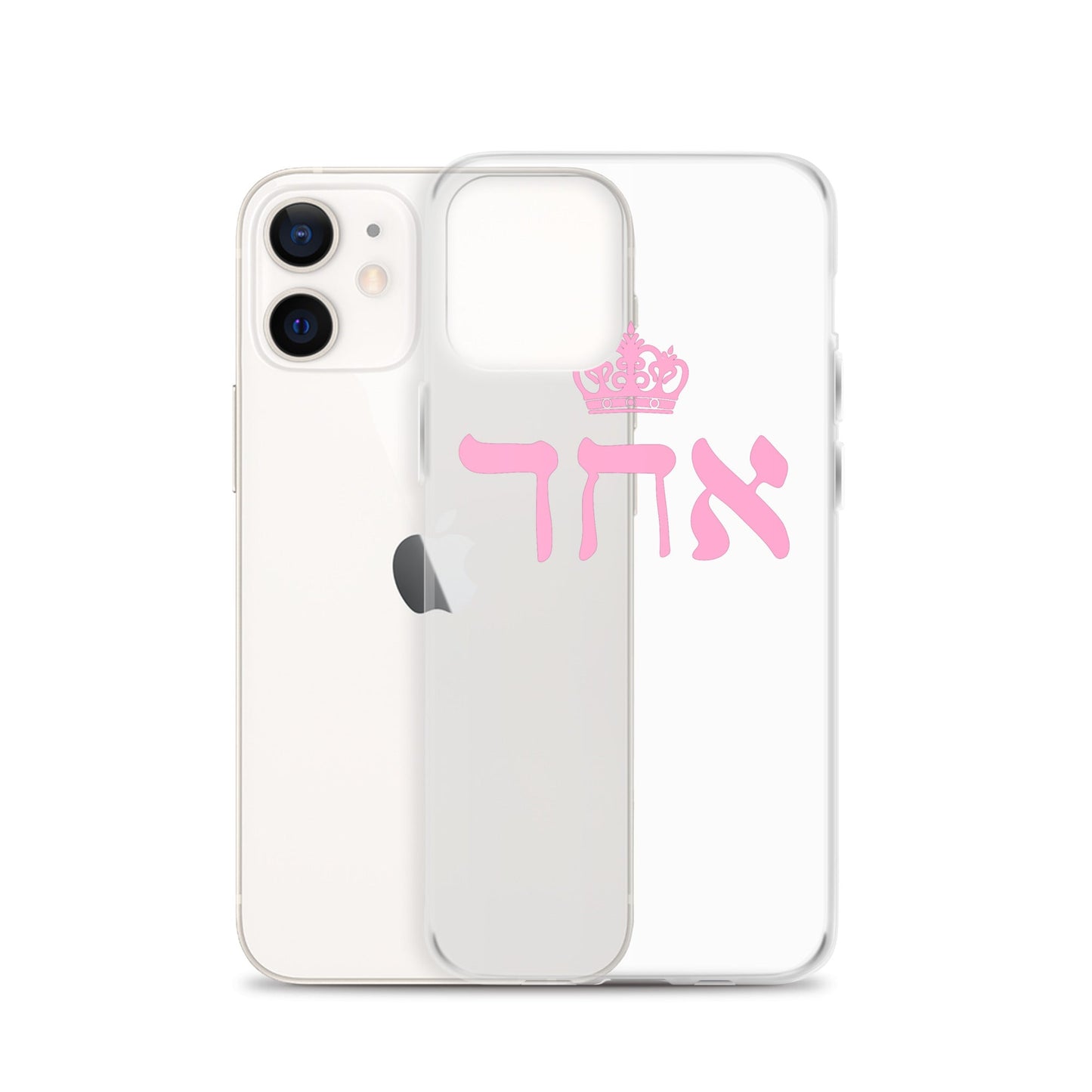 ECHAD with Crown, PINK, Clear Case for iPhone®