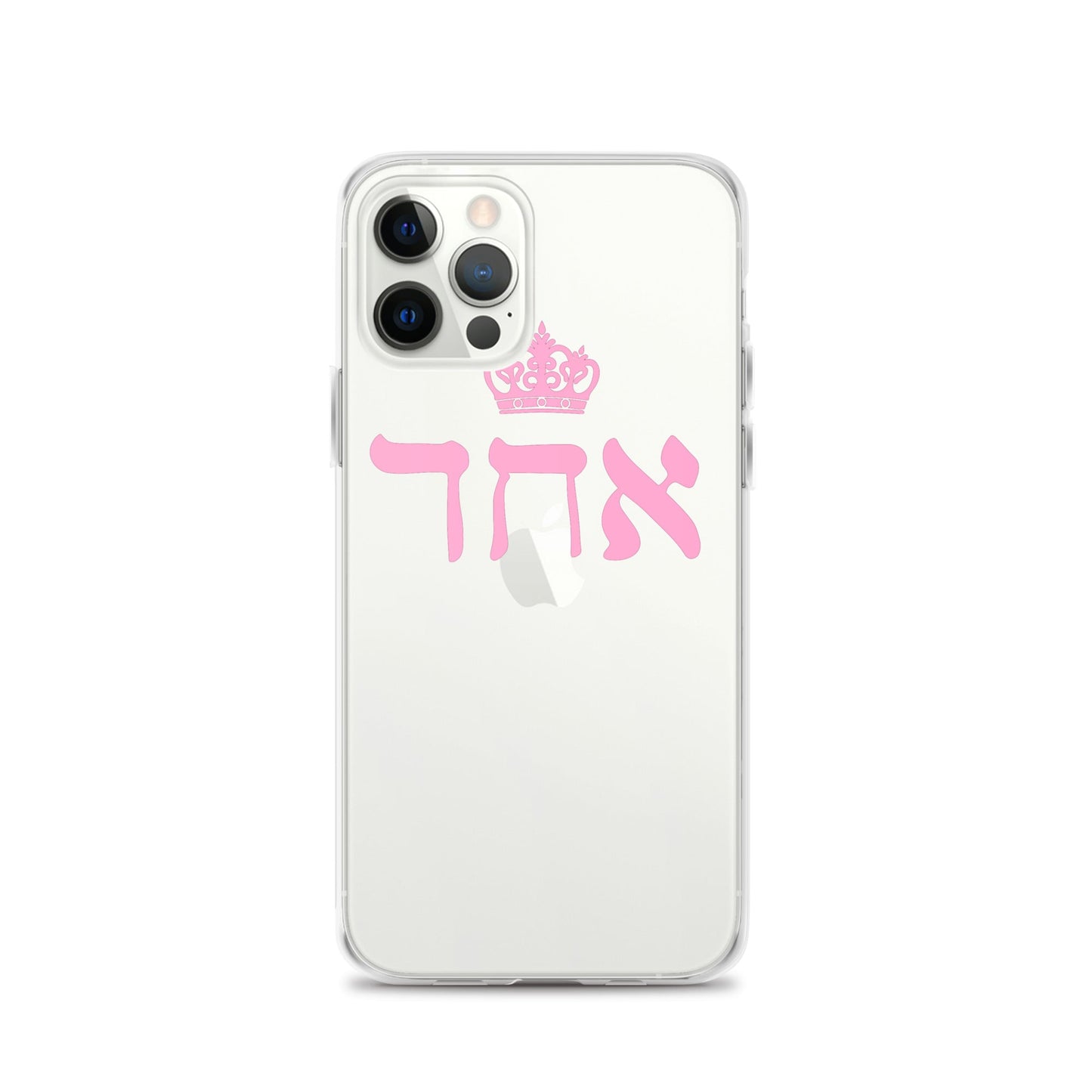 ECHAD with Crown, PINK, Clear Case for iPhone®