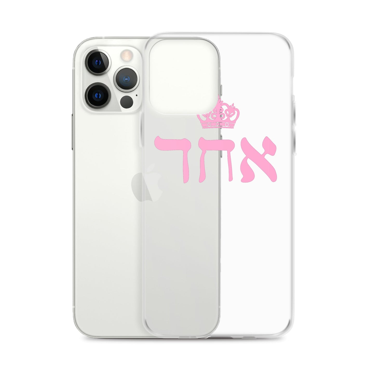 ECHAD with Crown, PINK, Clear Case for iPhone®