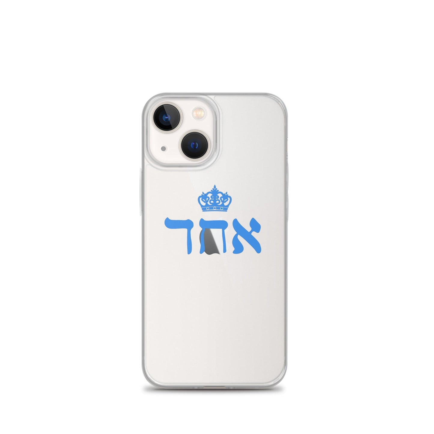 ECHAD with Crown, BLUE, Clear Case for iPhone®