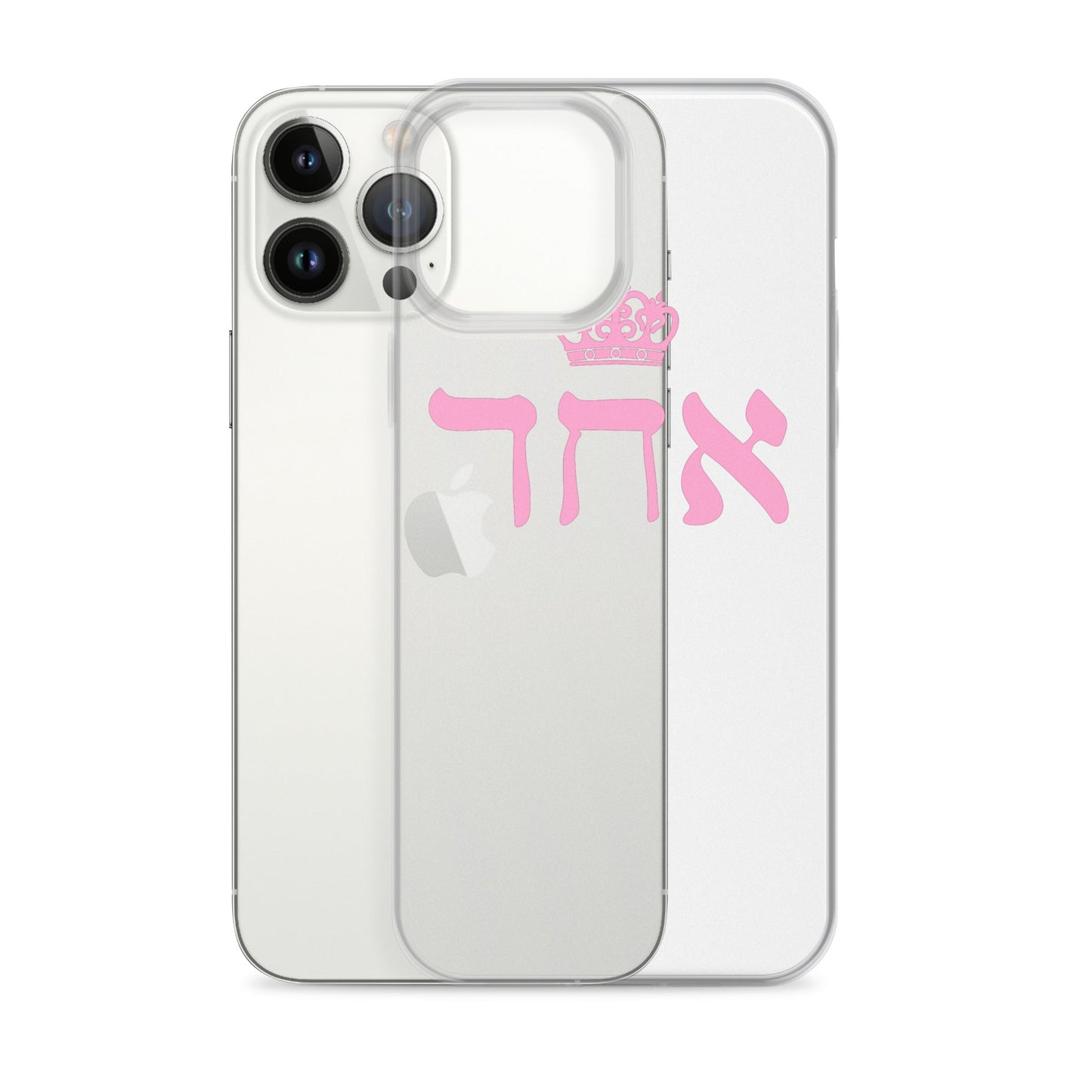 ECHAD with Crown, PINK, Clear Case for iPhone®