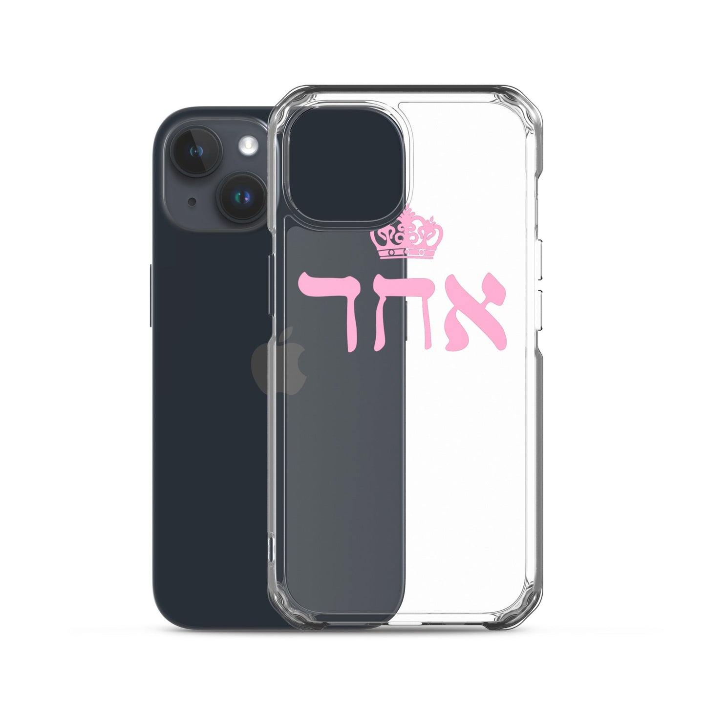 ECHAD with Crown, PINK, Clear Case for iPhone®