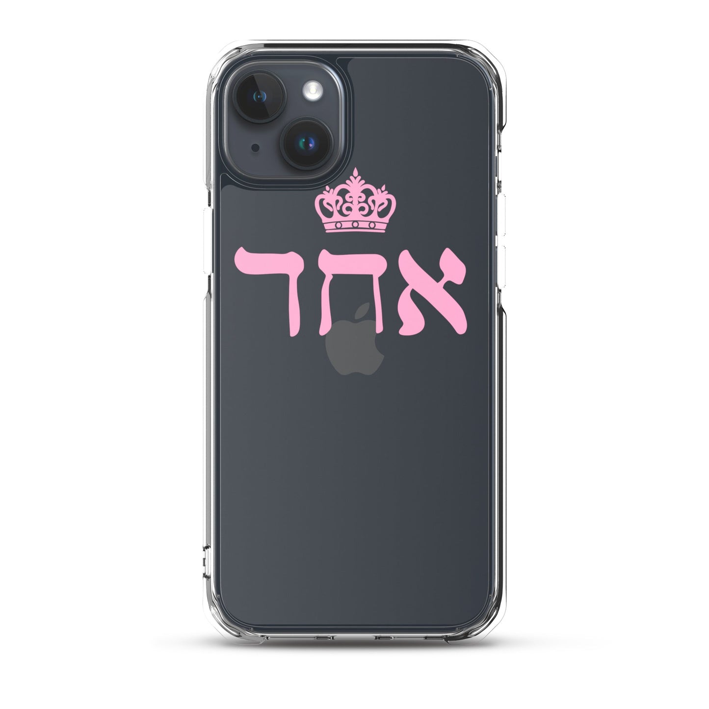 ECHAD with Crown, PINK, Clear Case for iPhone®