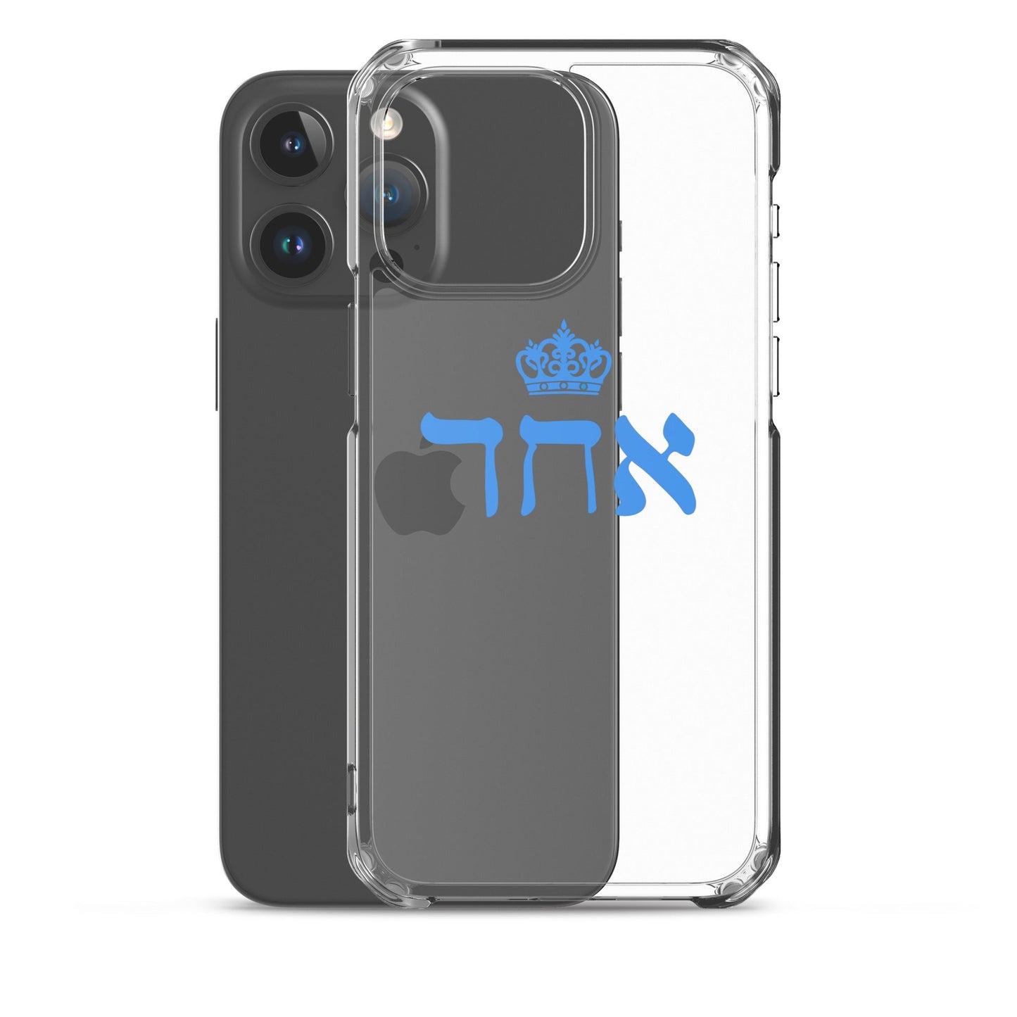 ECHAD with Crown, BLUE, Clear Case for iPhone®