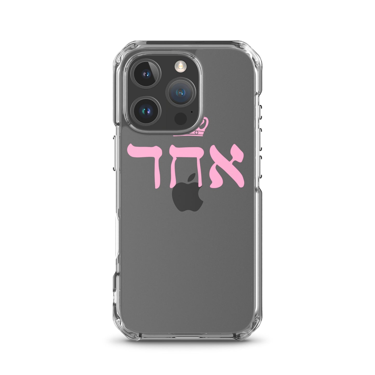 ECHAD with Crown, PINK, Clear Case for iPhone®