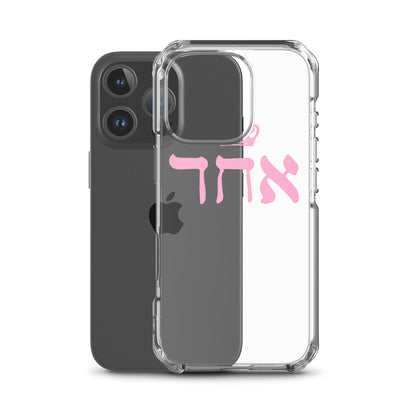 ECHAD with Crown, PINK, Clear Case for iPhone®