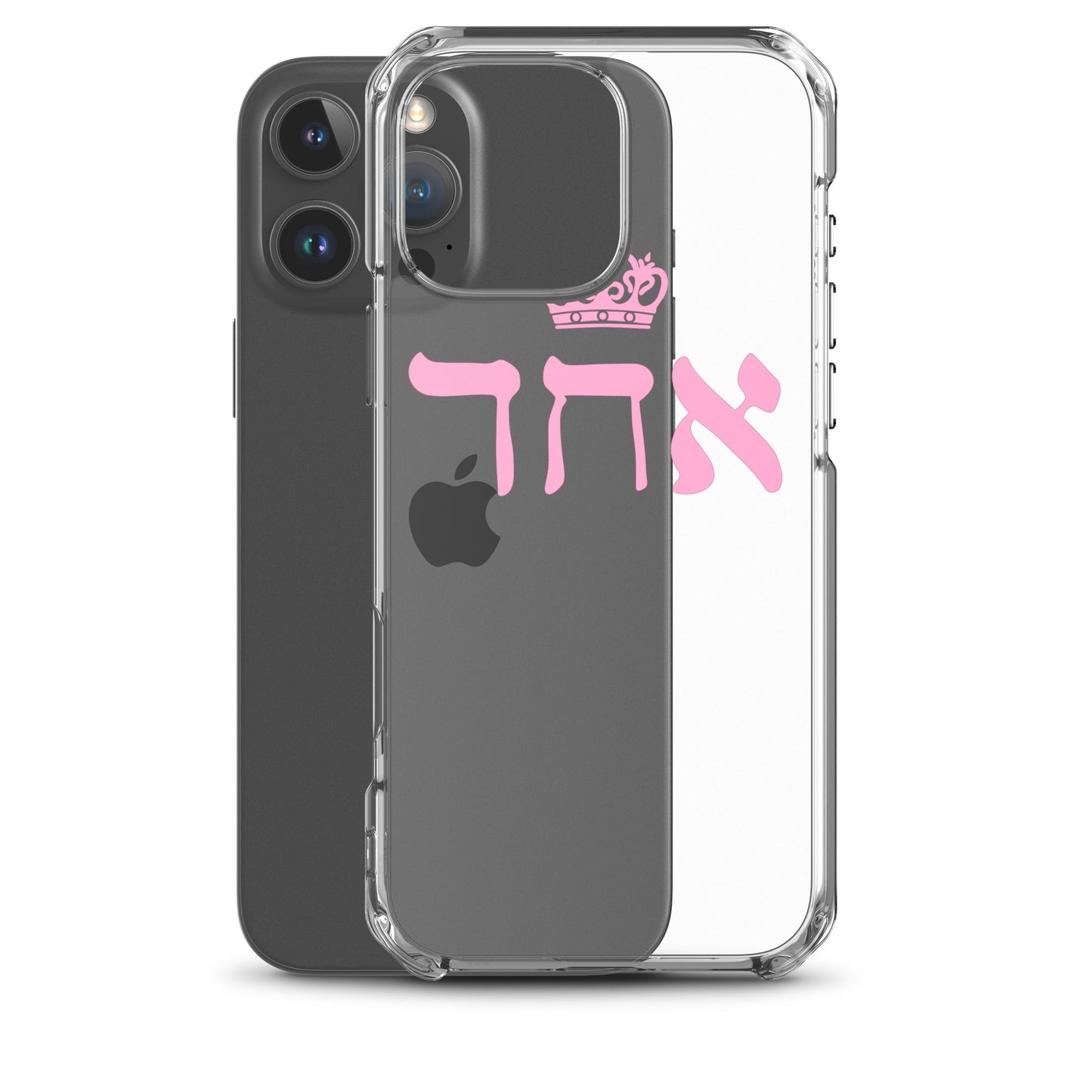 ECHAD with Crown, PINK, Clear Case for iPhone®