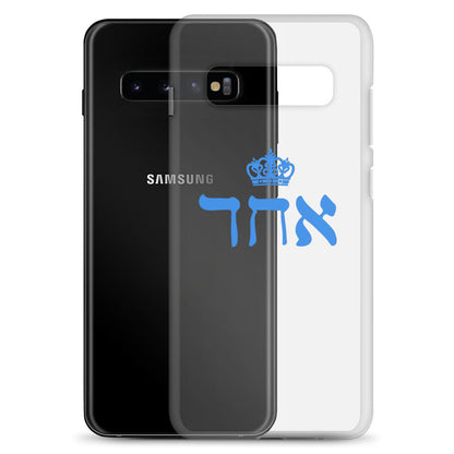 ECHAD with Crown, BLUE, Clear Case for Samsung®