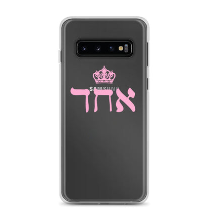 ECHAD with Crown, PINK, Clear Case for Samsung®