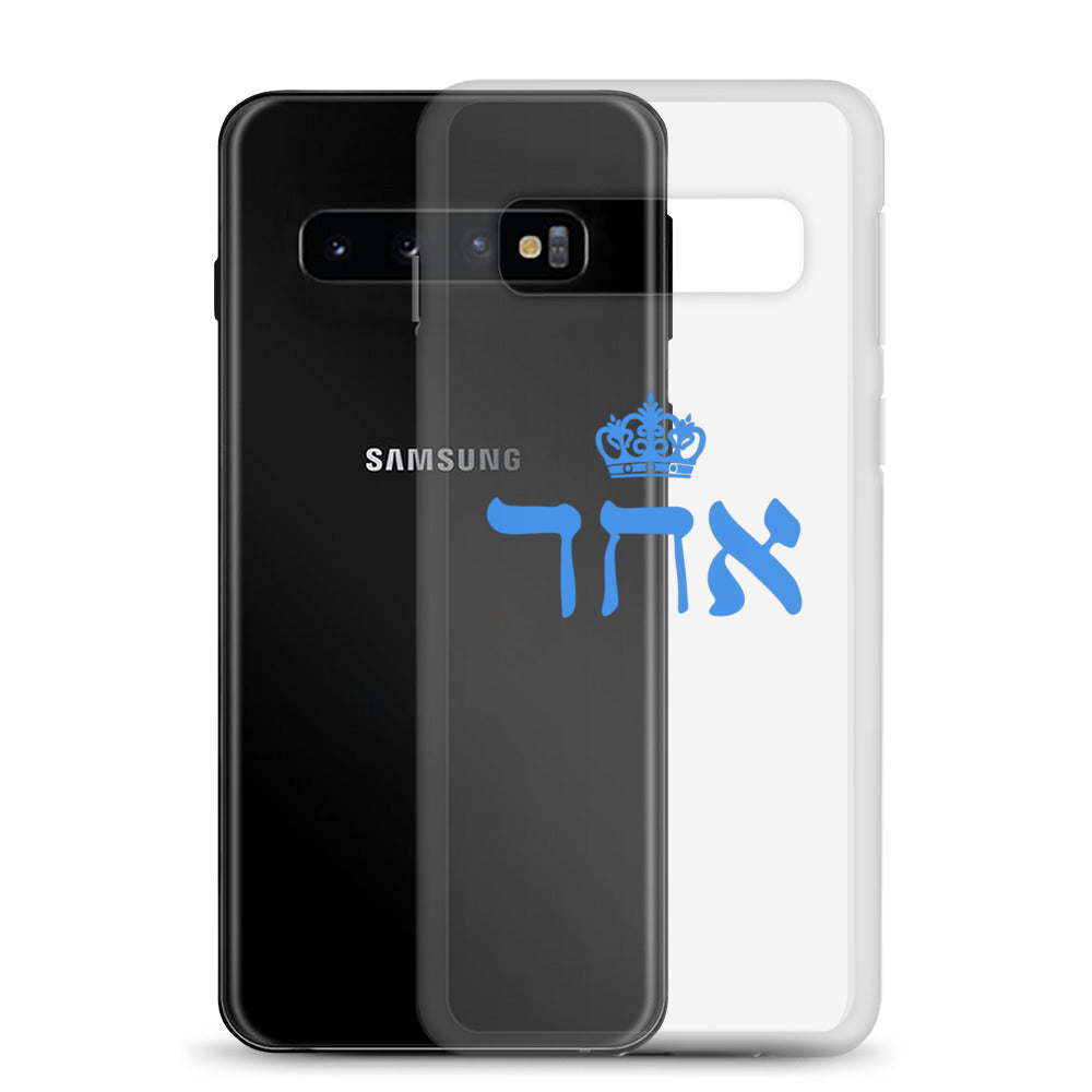 ECHAD with Crown, BLUE, Clear Case for Samsung®