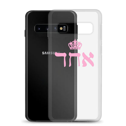 ECHAD with Crown, PINK, Clear Case for Samsung®