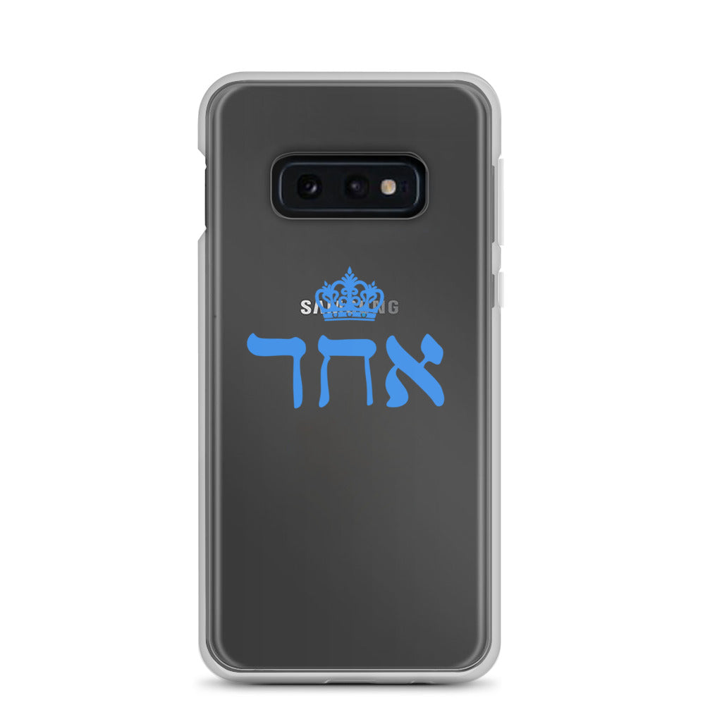 ECHAD with Crown, BLUE, Clear Case for Samsung®