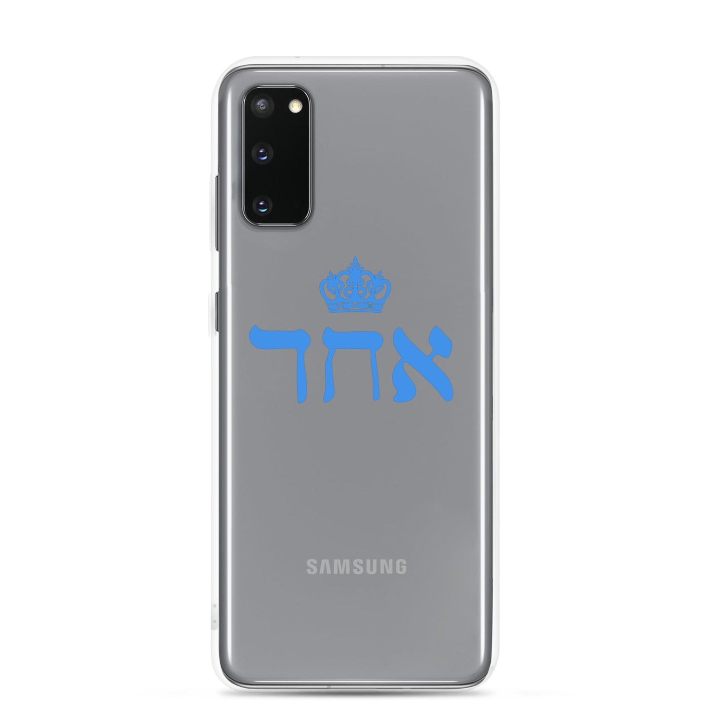 ECHAD with Crown, BLUE, Clear Case for Samsung®