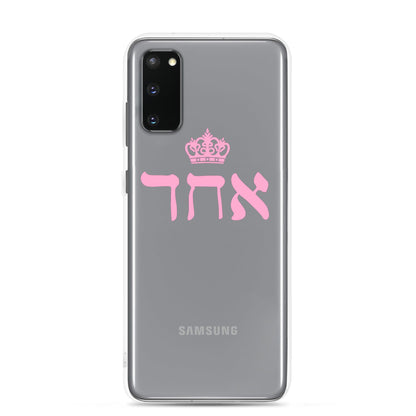 ECHAD with Crown, PINK, Clear Case for Samsung®