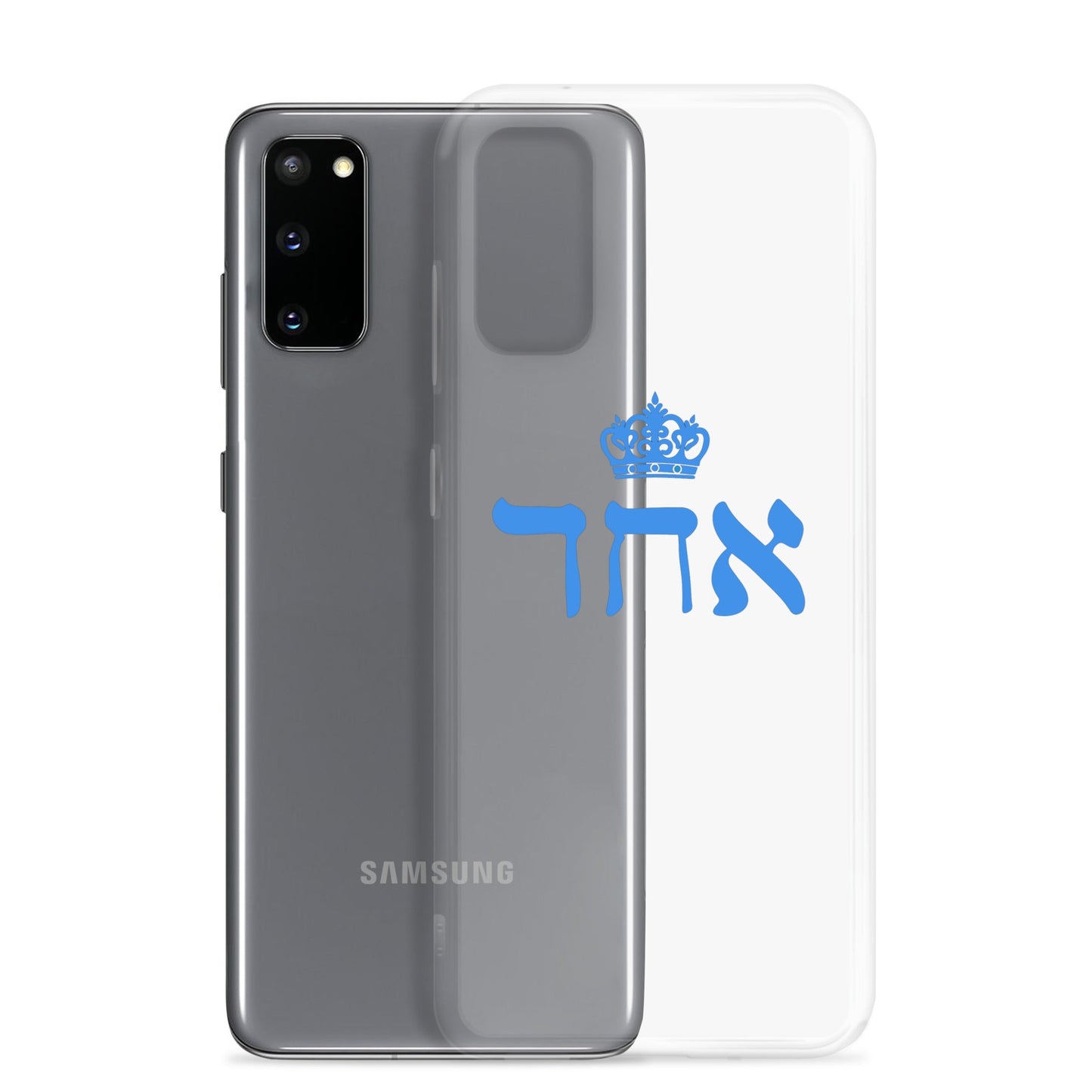 ECHAD with Crown, BLUE, Clear Case for Samsung®