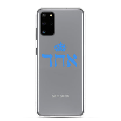 ECHAD with Crown, BLUE, Clear Case for Samsung®