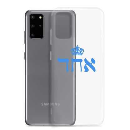 ECHAD with Crown, BLUE, Clear Case for Samsung®