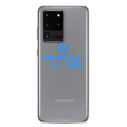 ECHAD with Crown, BLUE, Clear Case for Samsung®