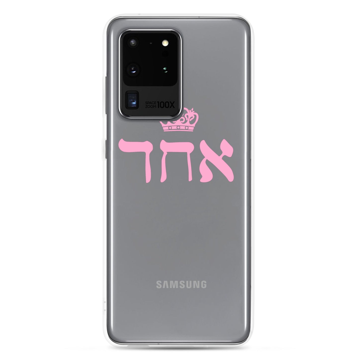 ECHAD with Crown, PINK, Clear Case for Samsung®