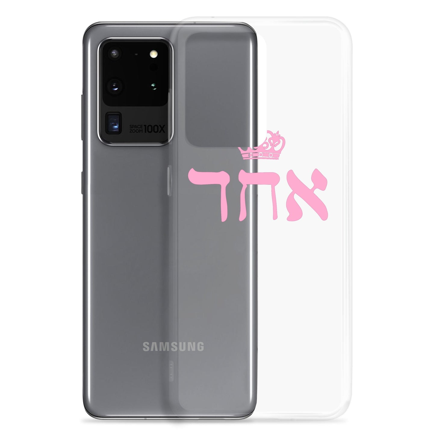 ECHAD with Crown, PINK, Clear Case for Samsung®