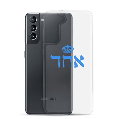 ECHAD with Crown, BLUE, Clear Case for Samsung®