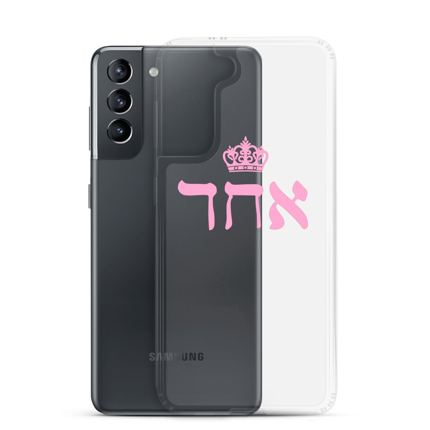 ECHAD with Crown, PINK, Clear Case for Samsung®