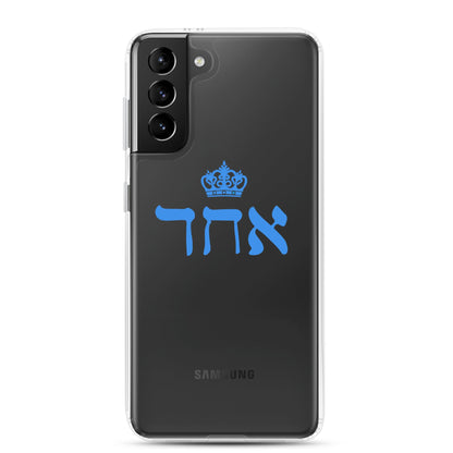 ECHAD with Crown, BLUE, Clear Case for Samsung®