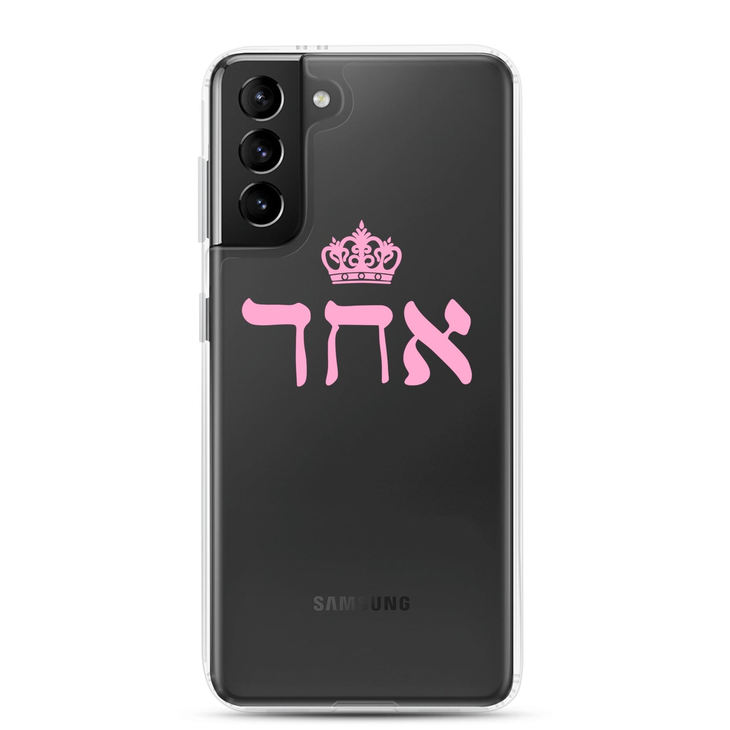 ECHAD with Crown, PINK, Clear Case for Samsung®