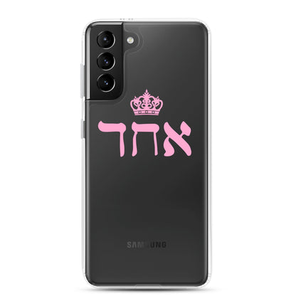 ECHAD with Crown, PINK, Clear Case for Samsung®