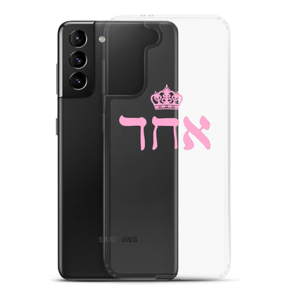 ECHAD with Crown, PINK, Clear Case for Samsung®