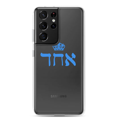 ECHAD with Crown, BLUE, Clear Case for Samsung®