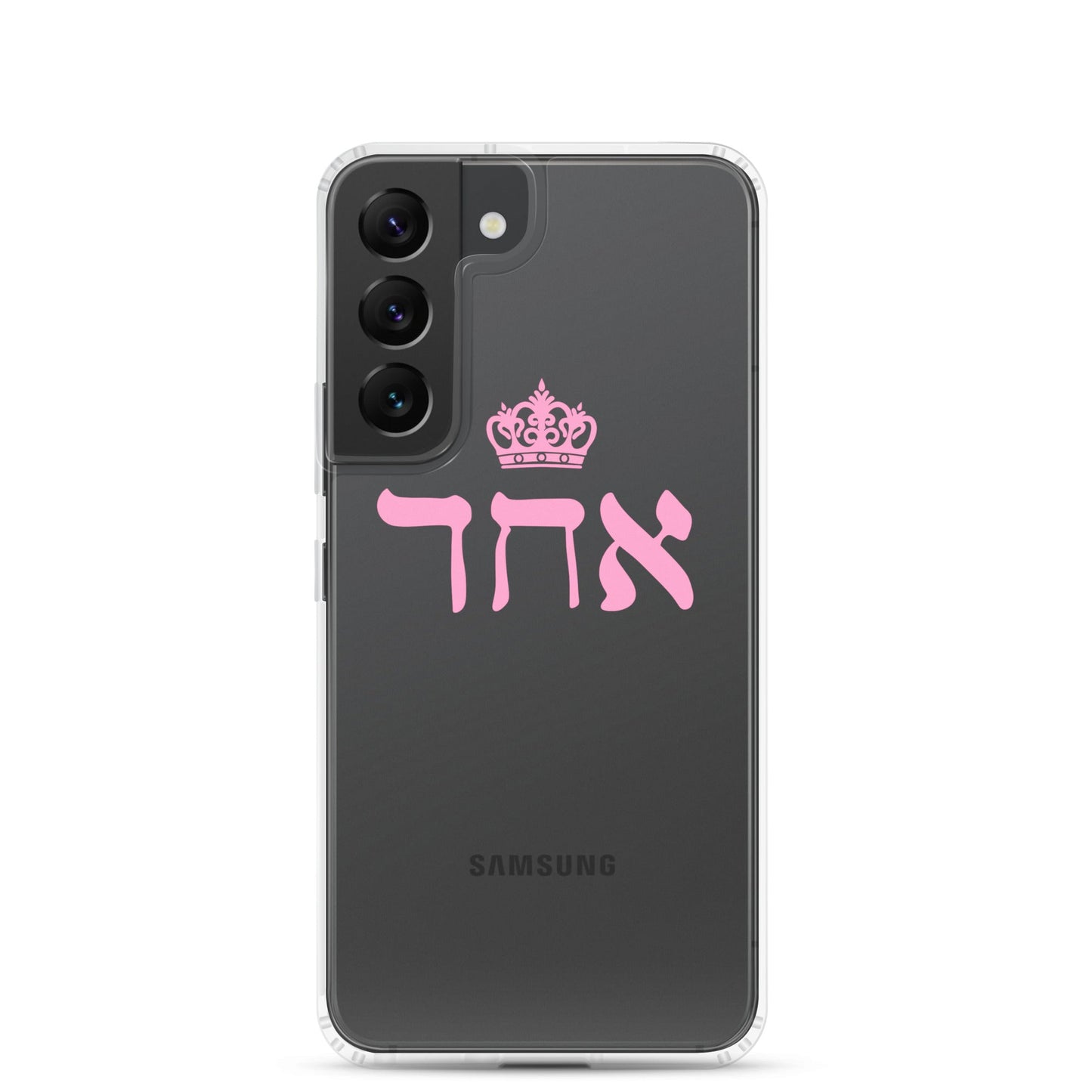 ECHAD with Crown, PINK, Clear Case for Samsung®