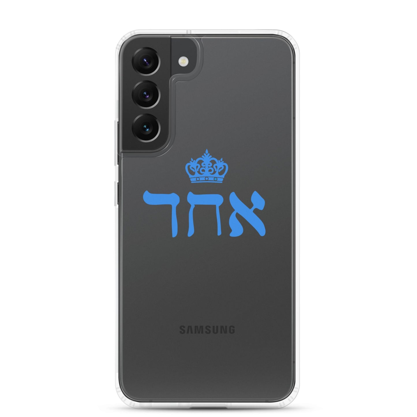 ECHAD with Crown, BLUE, Clear Case for Samsung®