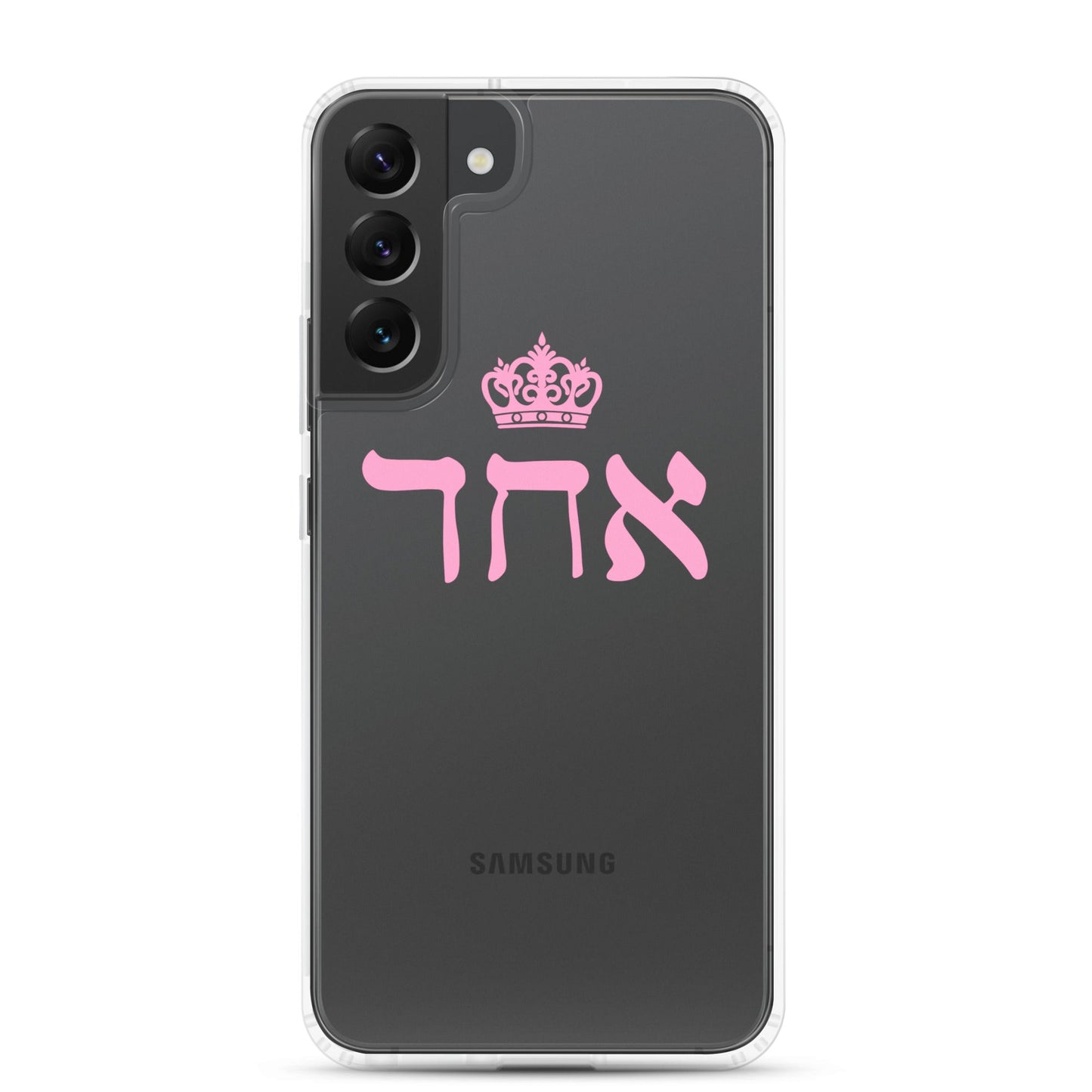 ECHAD with Crown, PINK, Clear Case for Samsung®