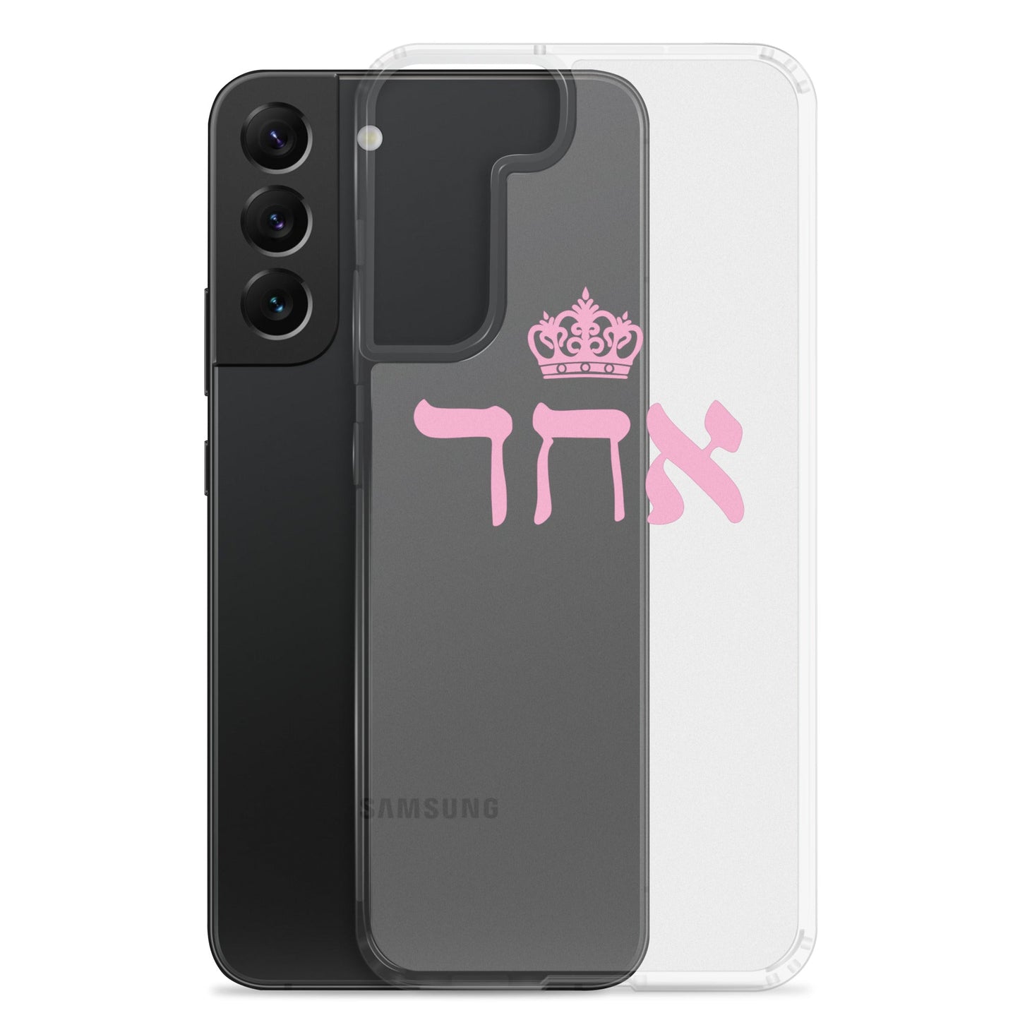 ECHAD with Crown, PINK, Clear Case for Samsung®