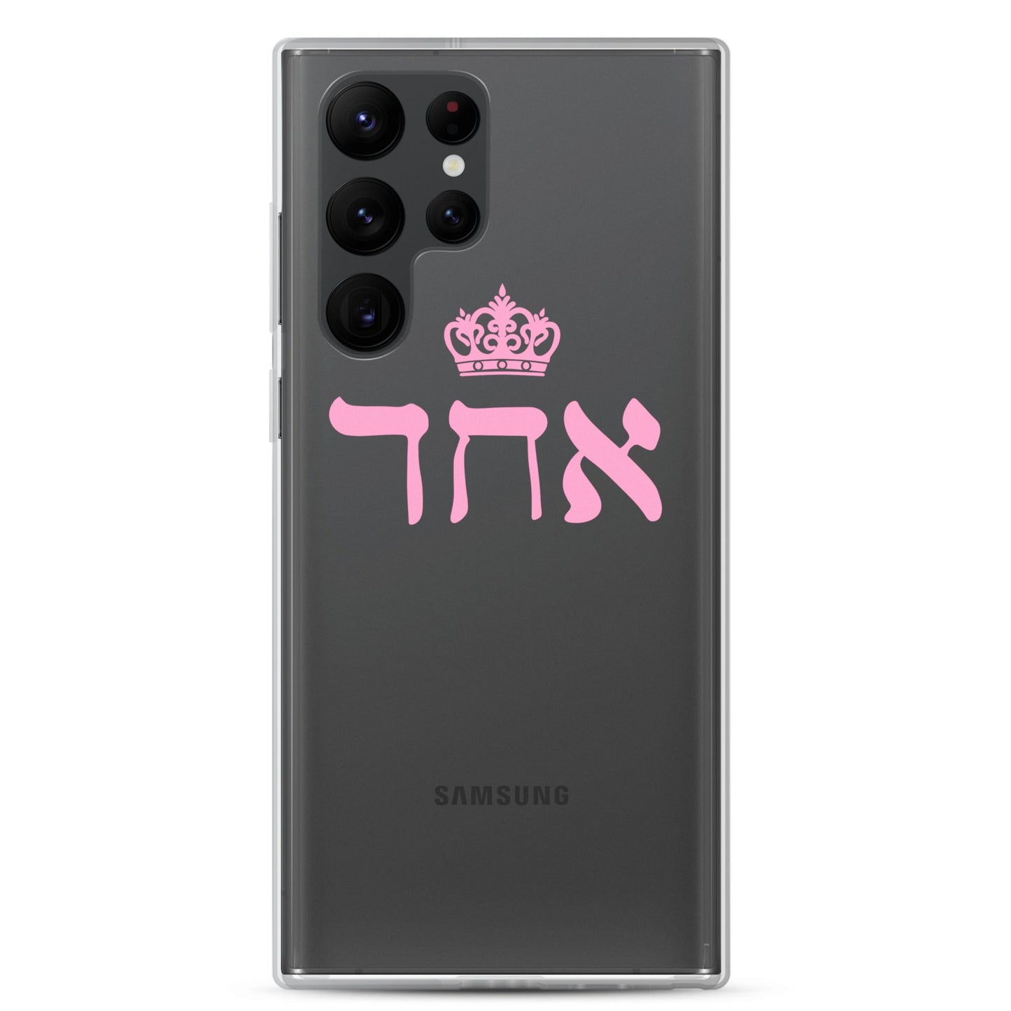 ECHAD with Crown, PINK, Clear Case for Samsung®