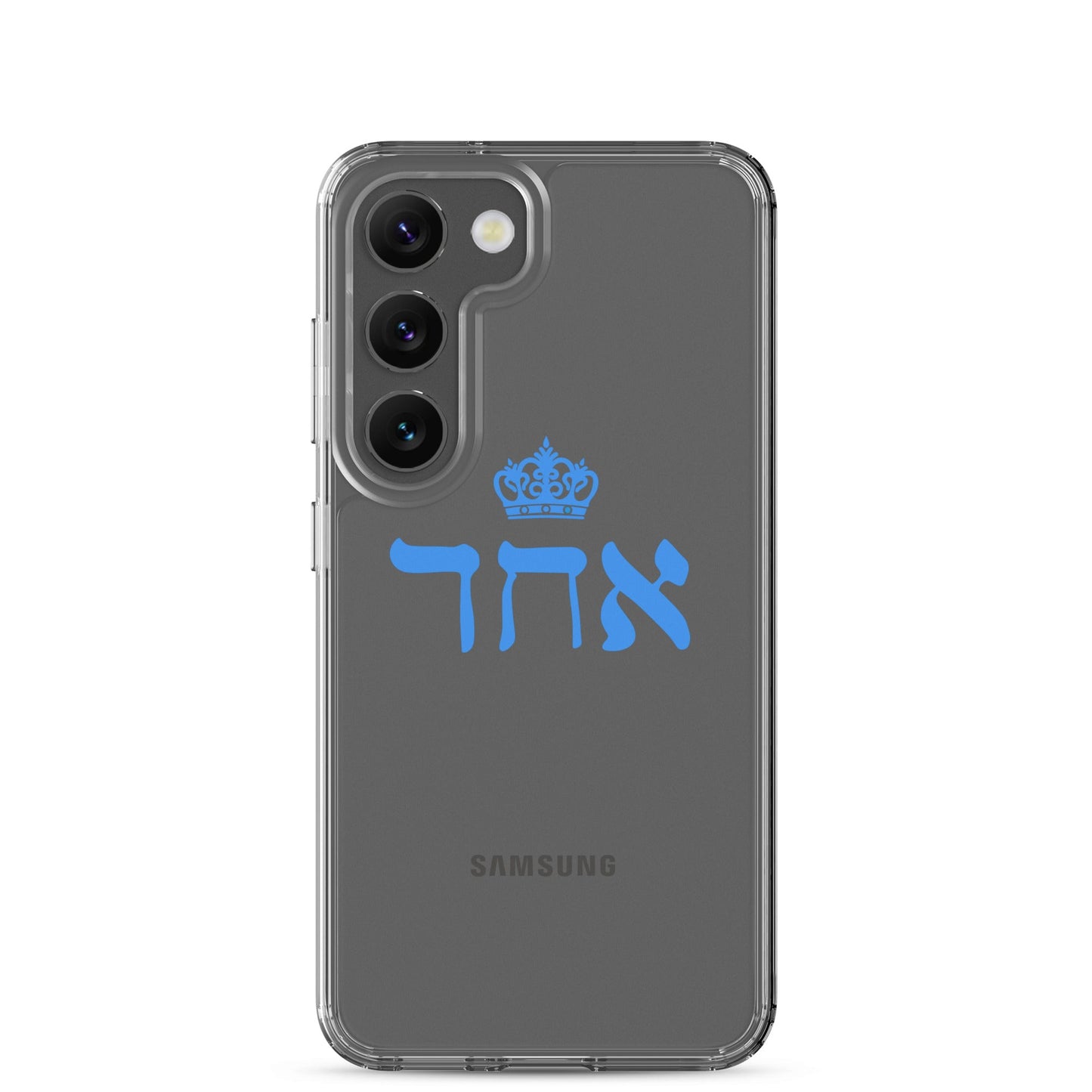 ECHAD with Crown, BLUE, Clear Case for Samsung®