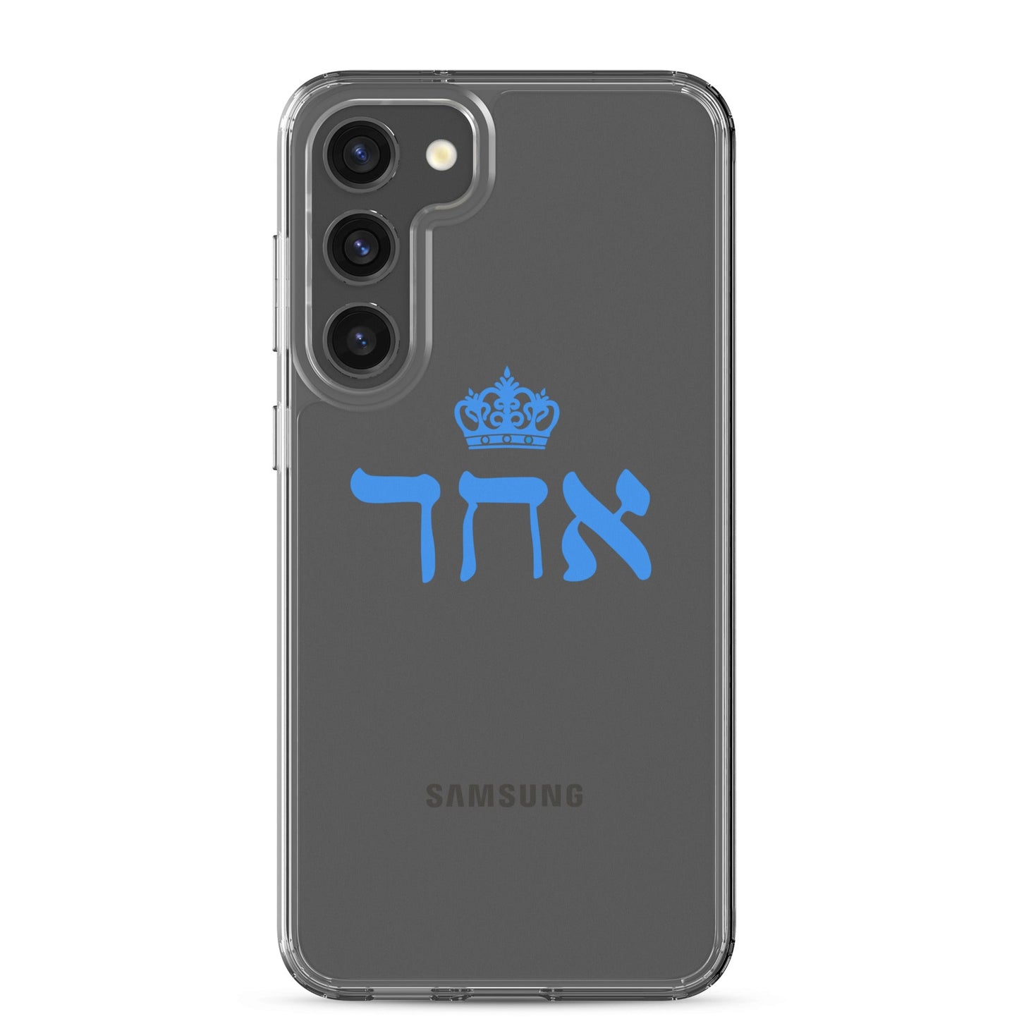 ECHAD with Crown, BLUE, Clear Case for Samsung®