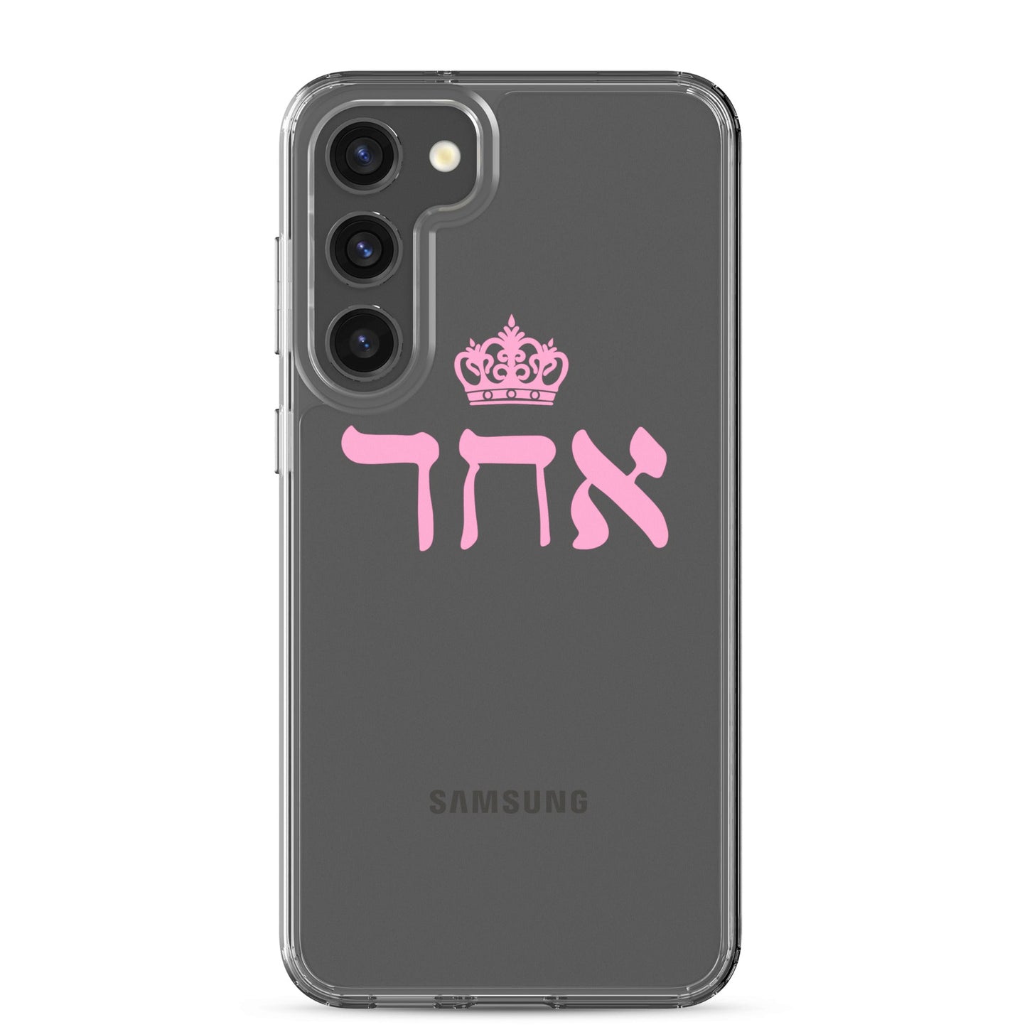 ECHAD with Crown, PINK, Clear Case for Samsung®