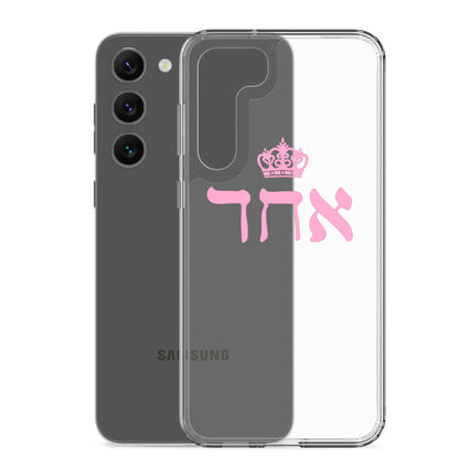 ECHAD with Crown, PINK, Clear Case for Samsung®