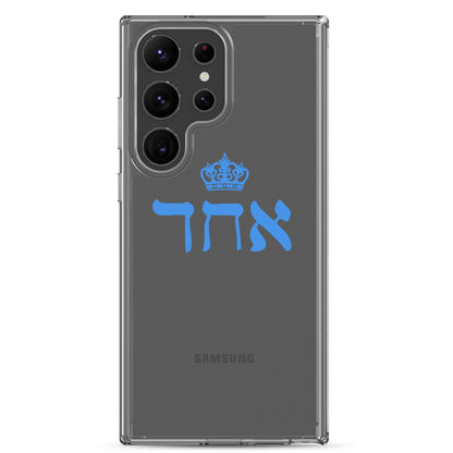 ECHAD with Crown, BLUE, Clear Case for Samsung®