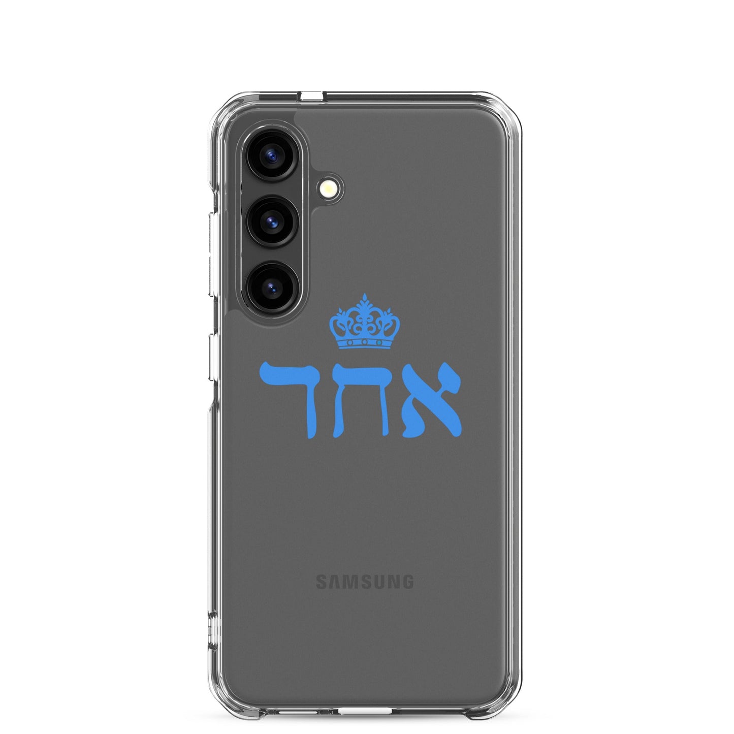 ECHAD with Crown, BLUE, Clear Case for Samsung®