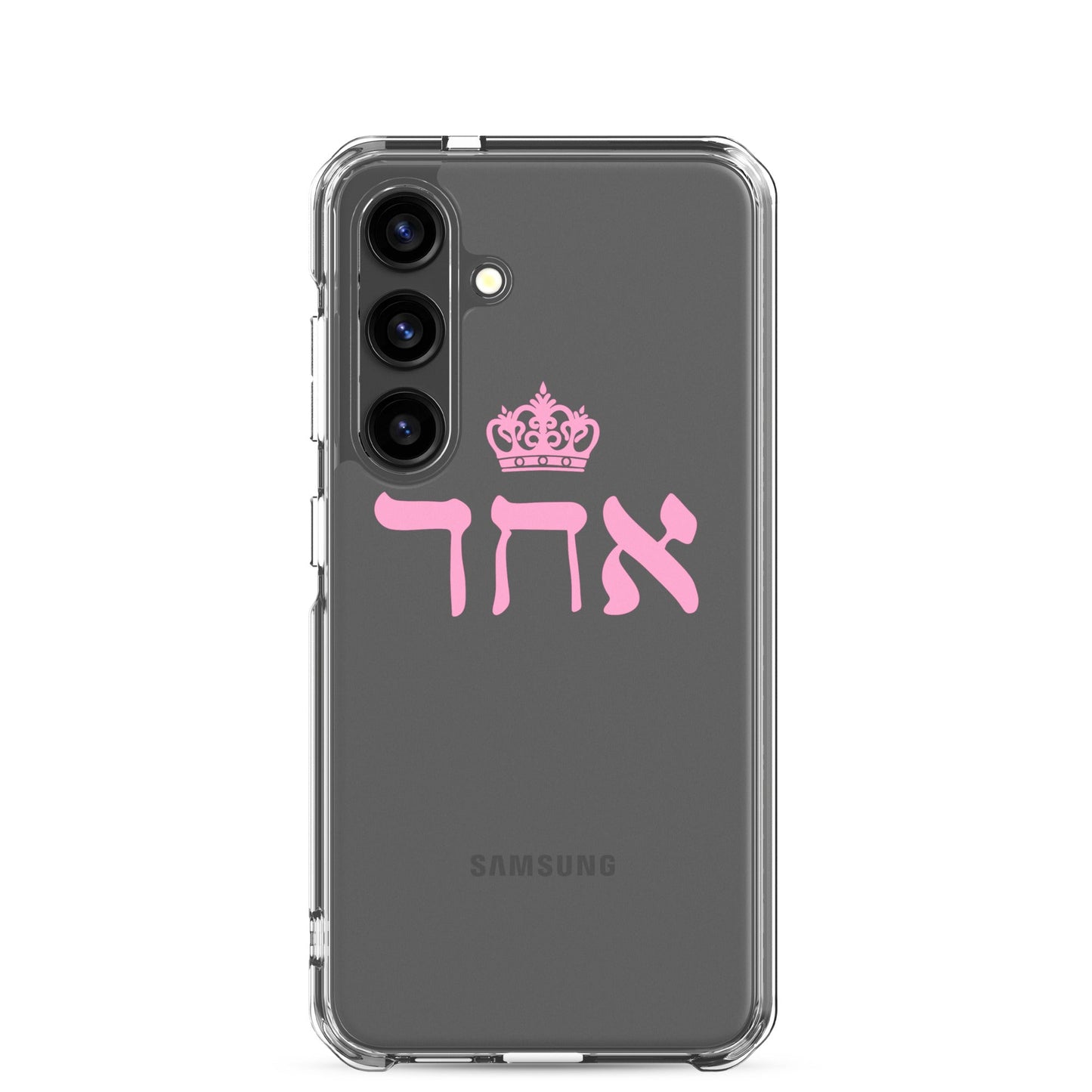 ECHAD with Crown, PINK, Clear Case for Samsung®