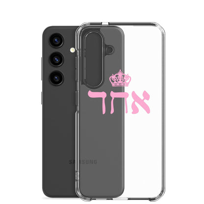 ECHAD with Crown, PINK, Clear Case for Samsung®