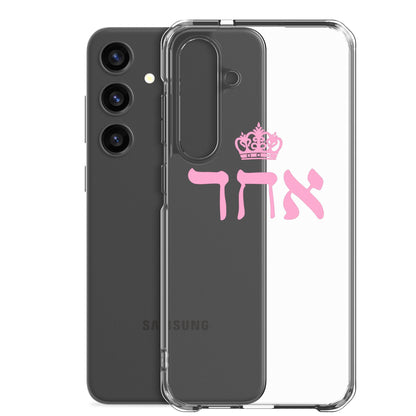 ECHAD with Crown, PINK, Clear Case for Samsung®