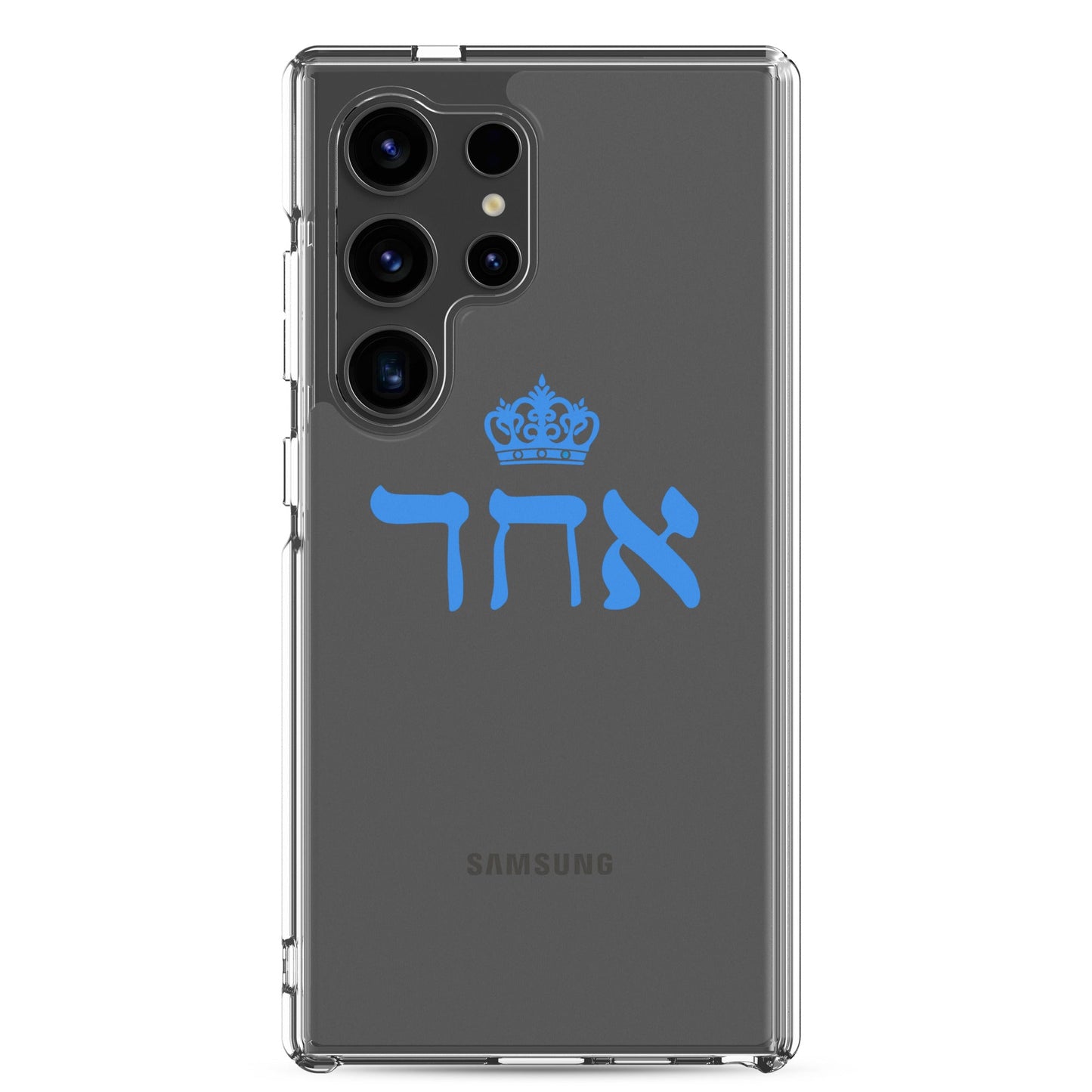 ECHAD with Crown, BLUE, Clear Case for Samsung®